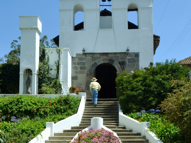 Chapel on the grounds sof Hacienda La Compania
