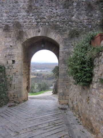 Monteriggioni Stone Walls