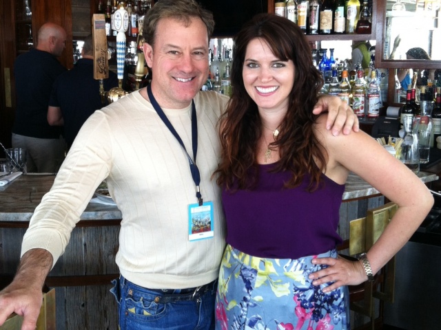 Nantucket Wine Festival - Me and Jennifer Hazzard 