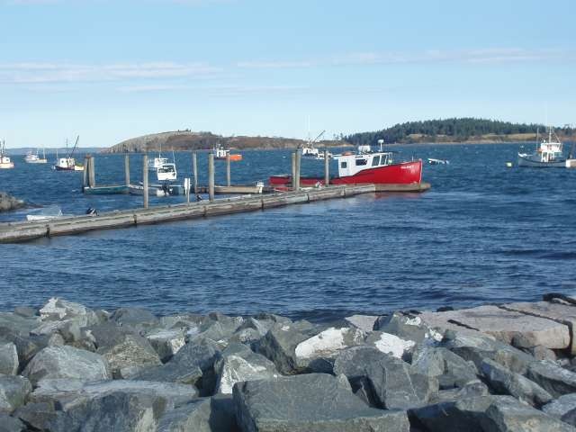 Lobster boats at Lubec