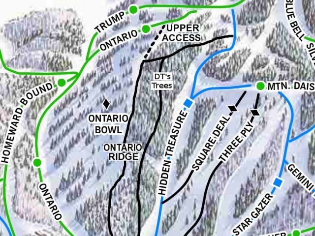 Deer Valey Resort • Ski Area Map