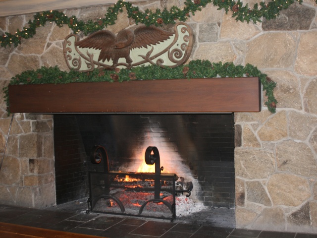 The Woodstock Inn - Main Fireplace