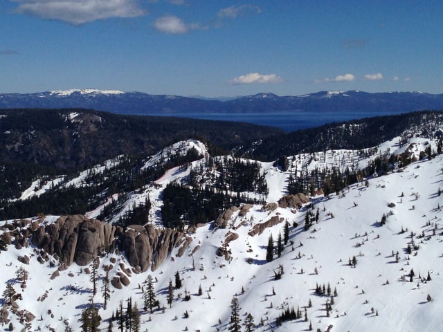 Squaw Valley Resort Lake Tahoe - Blue Bird Day
