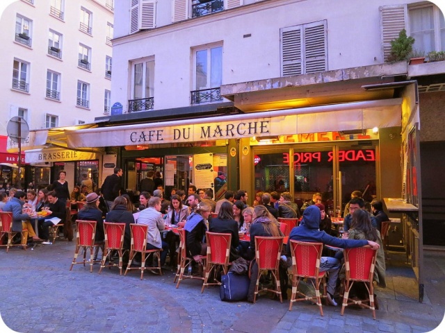 Rue Christine Cafe Du Marche 