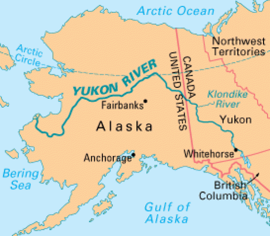 Yukon River Map