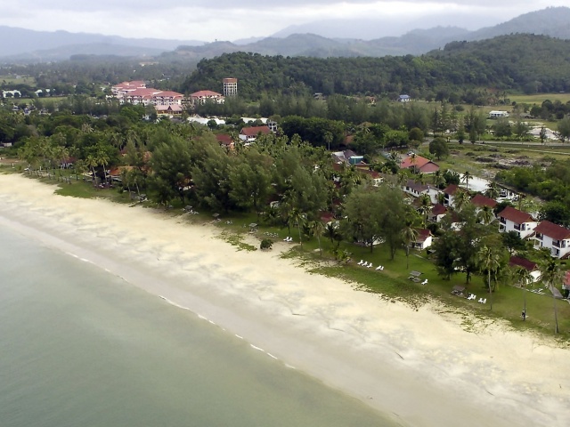 Aerial View • Frangipani Langkawi beach resort, Langkawi