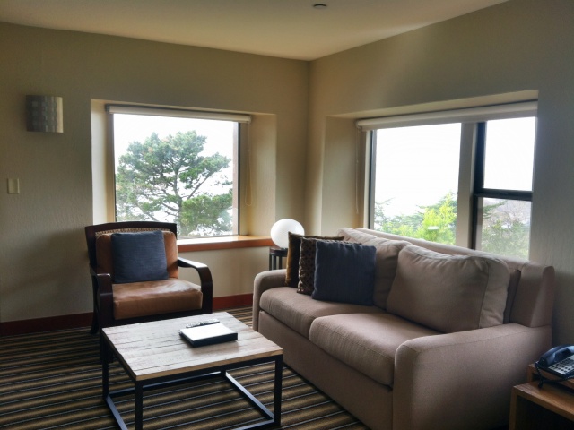Hyatt Carmel Highlands Point Lobos Suite Living Room