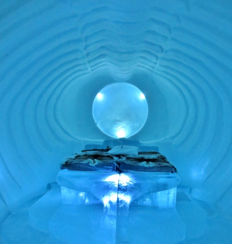 Ice Hotel - Blue Marine designed by Blomstrand William and Winch Andrew.