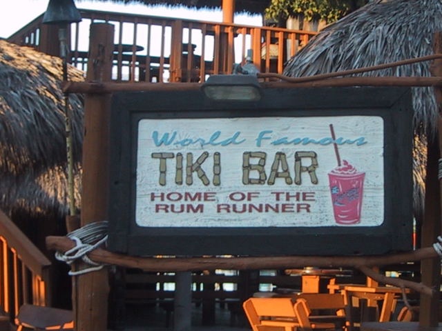 Tiki Bar's Famous Rumrunner