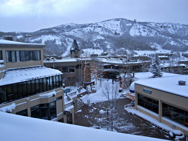 View of Snowmass Village from Westin Snowmass