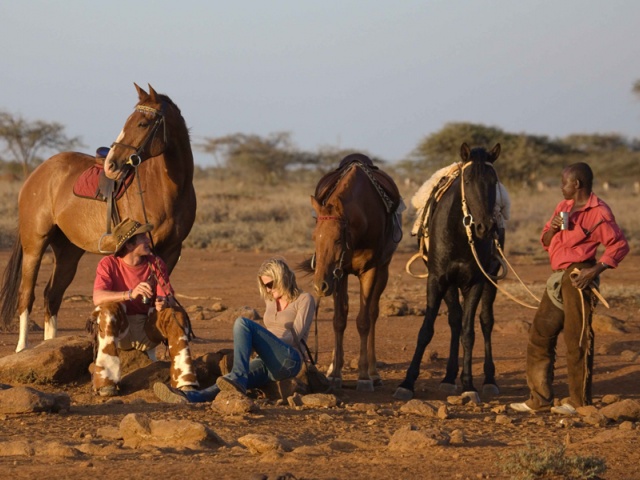 Cowboys in Kenya