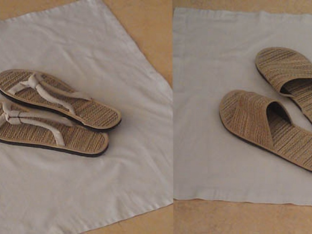 Resort Slippers Bedside