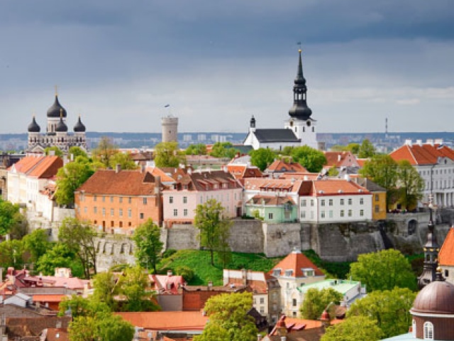 Rooftop VIew of Tallinn