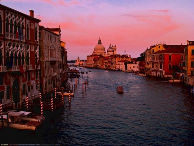 Venice Grand Canal Sunset